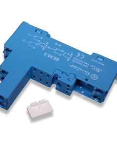 Socket 2-pole for relay 40.52